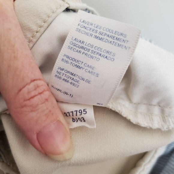 Tommy Hilfiger casual high rise khaki pants - Picture 7 of 8